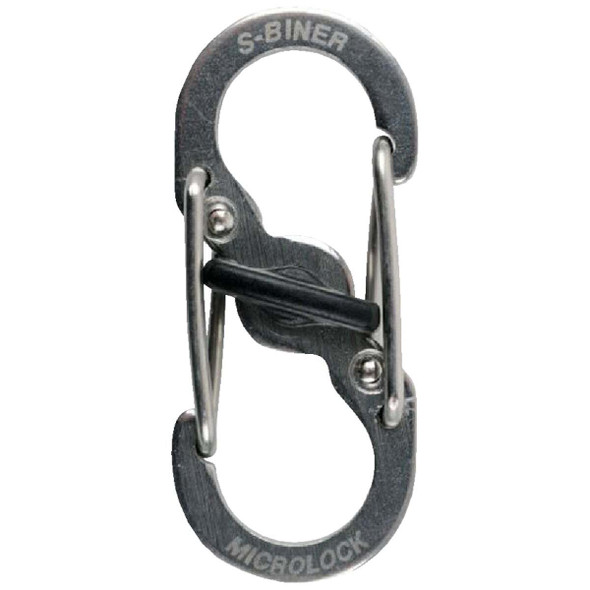 S-Biner 2pk Ss Steel Microlock LSBM-11-2R3