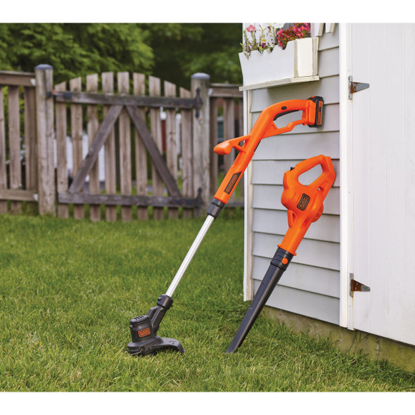 Black & Decker Max 20V String Trimmer & Sweeper Combo Kit LCC221 703917