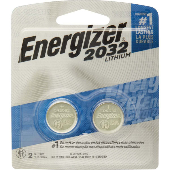 Energizer 2032 Lithium Coin Cell Battery (2-Pack) 2032BP-2