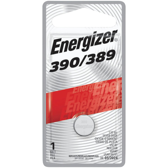 Energizer 389 Silver Oxide Button Cell Battery 389BPZ