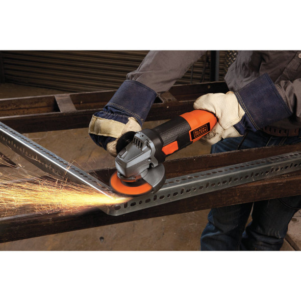 Black & Decker 5.5A 4-1-2 In. Angle Grinder BDEG400 352926