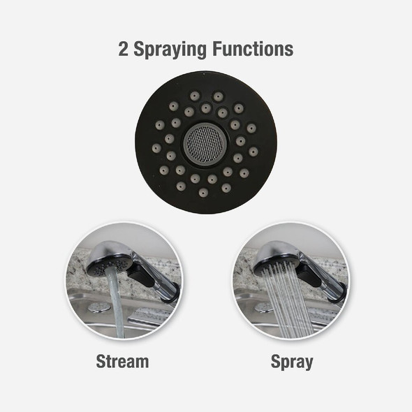 Danco Universal Fit Chrome Pull-Out Sprayer Head 9D00010408 415857