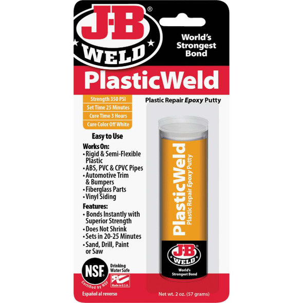 J-B Weld 2 Oz. PlasticWeld Epoxy Putty 8237