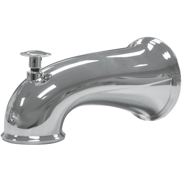 Danco 6 In. Chrome Bathtub Spout with Diverter 10315