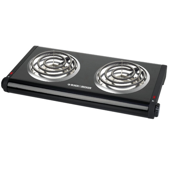 Black & Decker Double Coiled Burner Range DB1002B