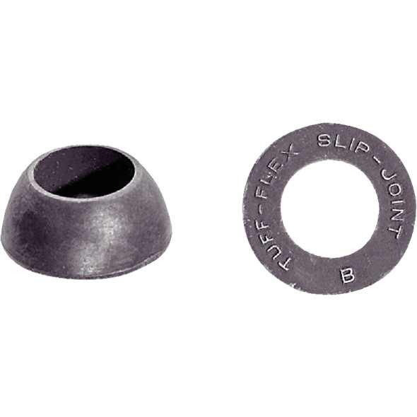 Danco 3/4 In. x 7/16 In. Orange Rubber Slip Joint Washer 36590B Pack of 5