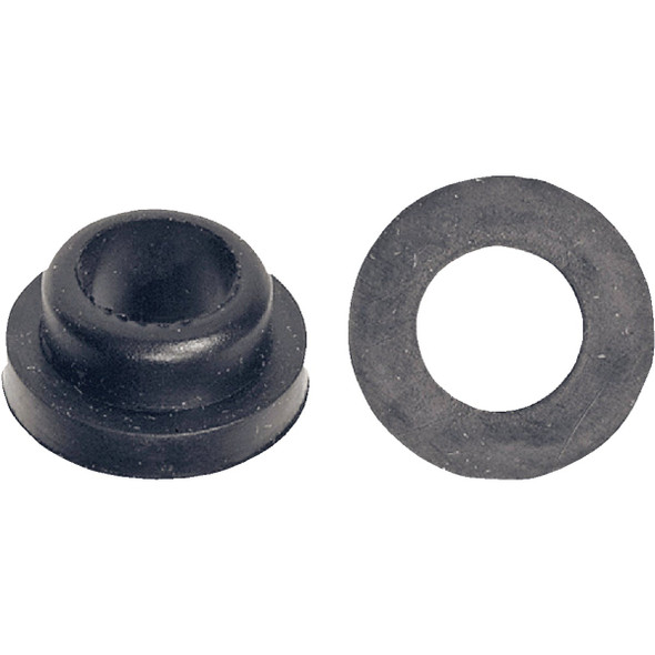 Danco 23/32 In. x 11/32 In. Black Rubber Slip Joint Washer 38808B Pack of 5
