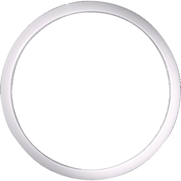 Danco 1-1/2 In. x 1-3/4 In. Clear/White Polyethylene Slip Joint Washer Pack of 5