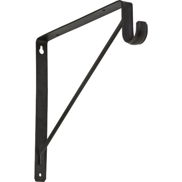 National Hardware Orb Shelf & Rod Bracket S822-092