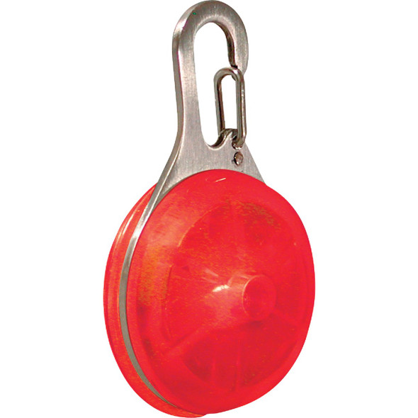 Nite Ize SpotLit Flash/Glow 3V Carabiner Clip-On Safety Light PSLG-10-R6