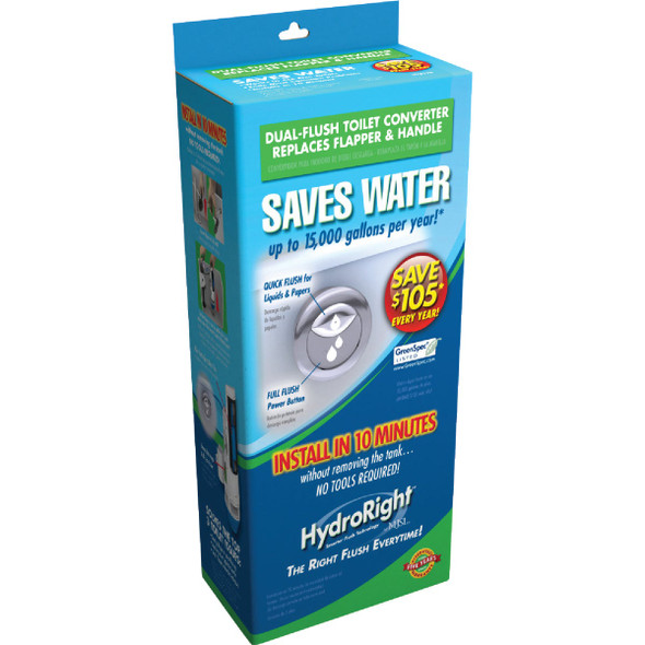 Danco HydroRight Dual Flush Valve and Push Button Handle HYR270 460824