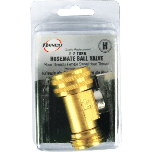 Danco 3-4 In. MGH X 3-4 In. FSGH Brass Heavy Duty Ball Valve 59216 486922