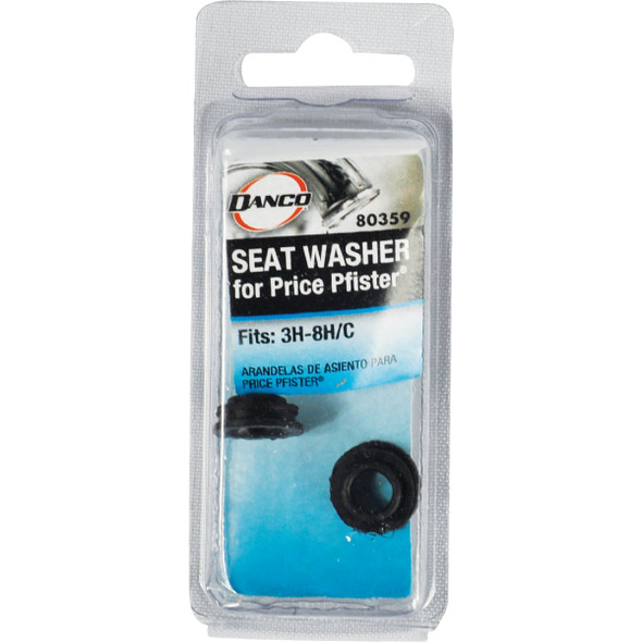 Danco Black Faucet Stem Rubber Faucet Washer (2 Ct.) 80359 447331