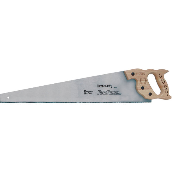 Stanley 26 In. L. Blade 12 PPI Hardwood Handle Hand Saw 20-065
