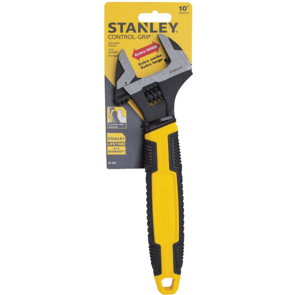 Stanley MaxSteel 10 In. Adjustable Wrench 90-949 317810