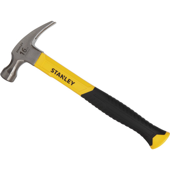 Stanley 16 Oz. Smooth-Face Rip Claw Hammer with Fiberglass Handle STHT51511 352763