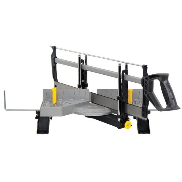Stanley Aluminum Adjustable Angle Clamping Miter Box & 22 In. Saw 20-800