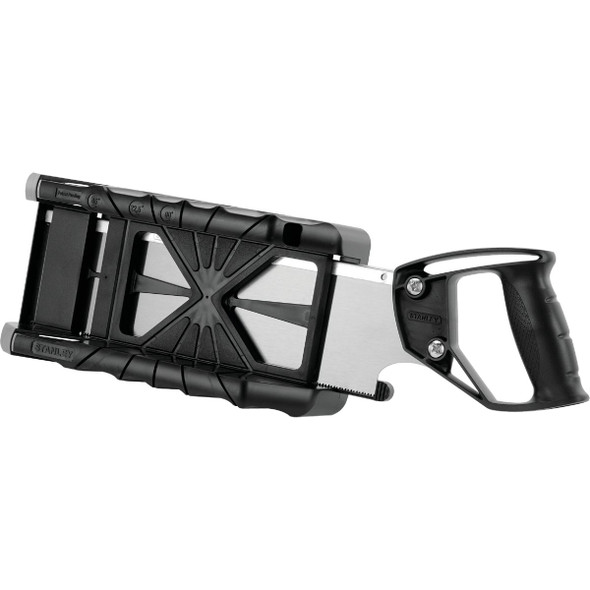 Stanley Plastic Saw Storage Miter Box & 12 In. Saw 19-800