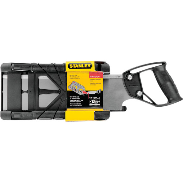 Stanley Plastic Saw Storage Miter Box & 12 In. Saw 19-800 395196