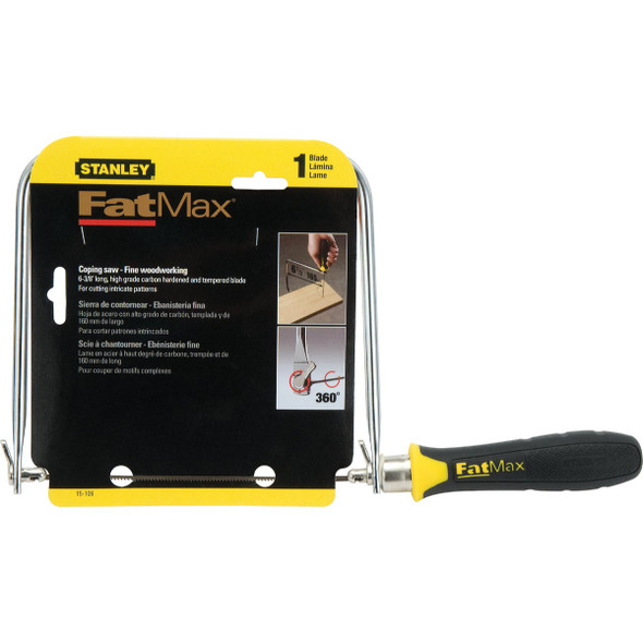 Stanley 6-1-2 In. Coping Saw 15-106A 395439