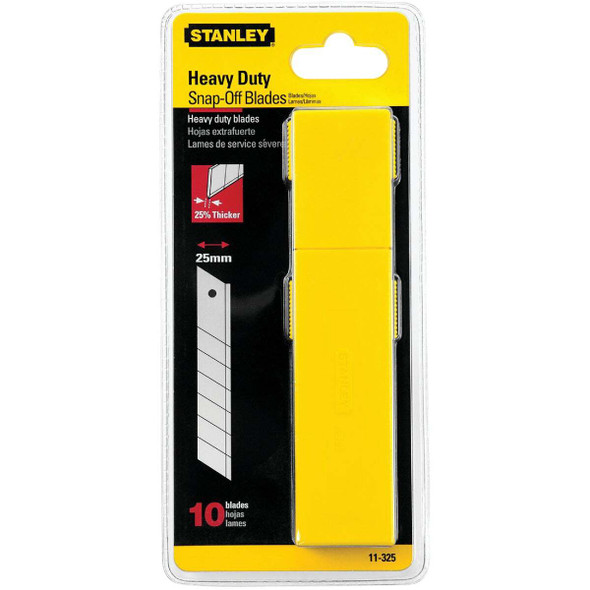 Stanley QuickPoint 25mm 7-Point Snap-Off Knife Blade (10-Pack) 11-325T