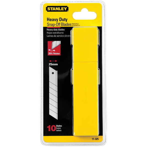 Stanley QuickPoint 25mm 7-Point Snap-Off Knife Blade (10-Pack) 11-325T