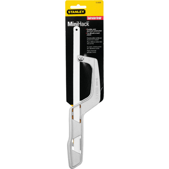 Stanley 10 In. Mini-Hack Utility Mini Hacksaw 15-809 372692