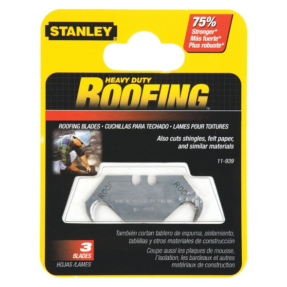 Stanley 1-7-8 In. Hook Utility Knife Blade (5-Pack) 11-983 332937