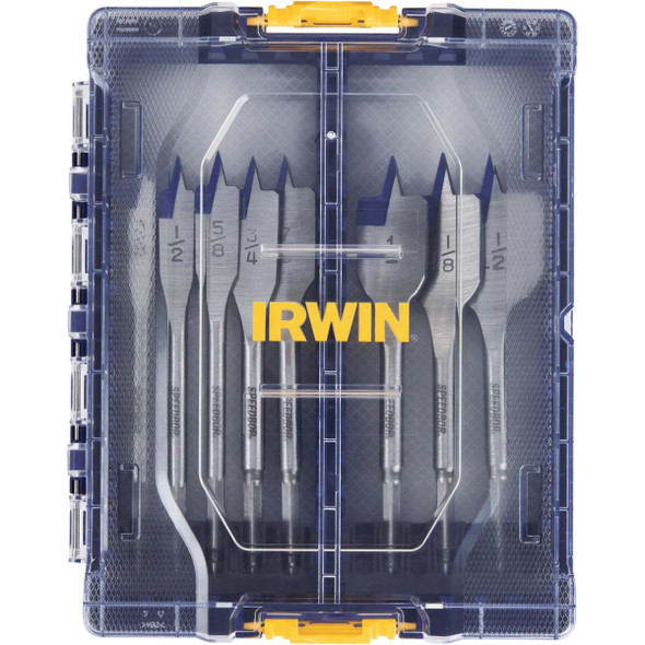 Irwin Speedbor 8-Piece Spade Bit Set IWAX128PC