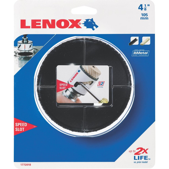 Lenox Speed Slot 4-1-8 In. Bi-Metal Hole Saw 3006666L 360503