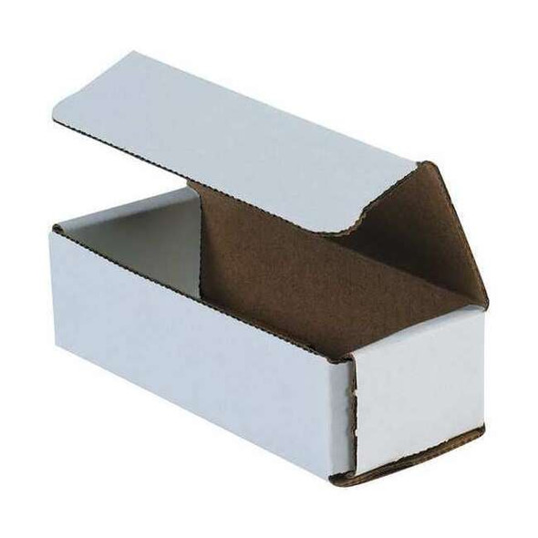 9 in x 6 in x 2 in Inside H, Literature Mailer, White, Corrugate, Single Wall