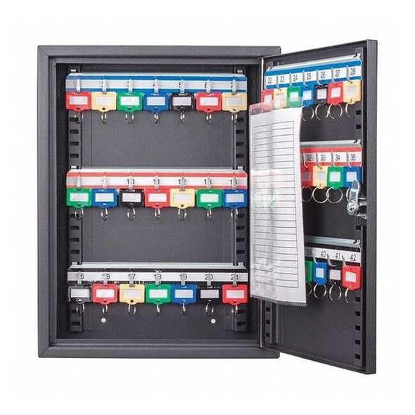 Barska Key Box, Black, Steel, Hook Style, Matte CB13232