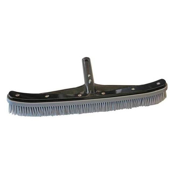 Jed Pool Tools Pool Brush, Al, Black/Gray/Enameled, 18" L 70-292