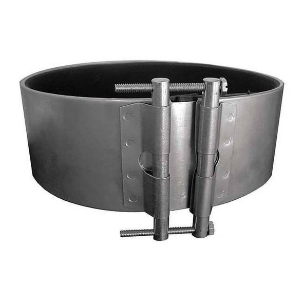 Round Duct Coupler, 16 in Duct Dia, Metal, 24 ga GA, 16 in W, 42" L, 16" H