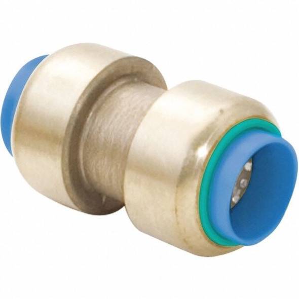 Manufacturer Varies Coupling, 1 in x 3/4 in Tube Size, Brass, Brown 75179LF
