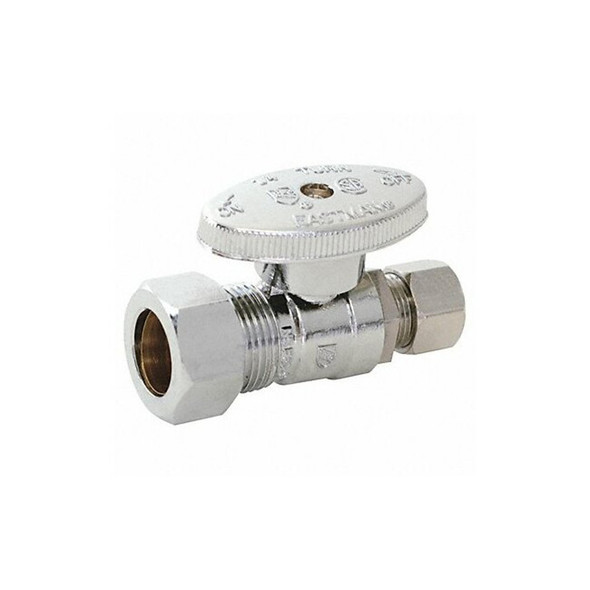 Manufacturer Varies Water Supply Stop,Brass,1/4-Turn,5/8" 10756lf Manufacturer Varies Water Supply Stop,Brass,1/4-Turn,5/8" 10756lf