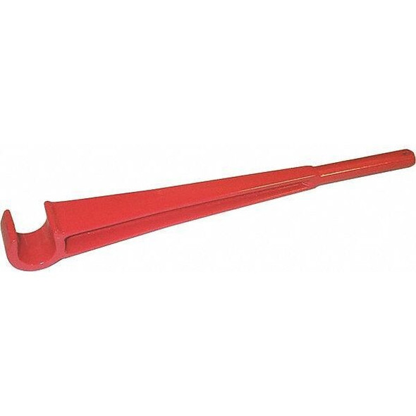 Wheeler-Rex Valve Wheel Wrench,1 x 14-3/4 in,Red 8714