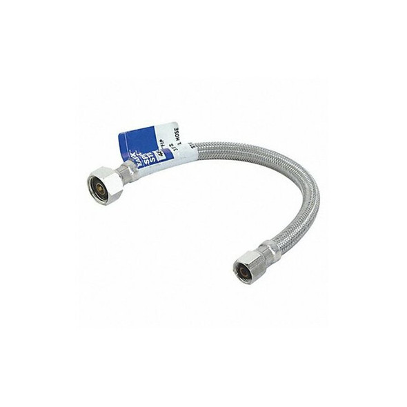 Manufacturer Varies Supply Line,1/2" Outlet,3/8" Inlet Size 48004