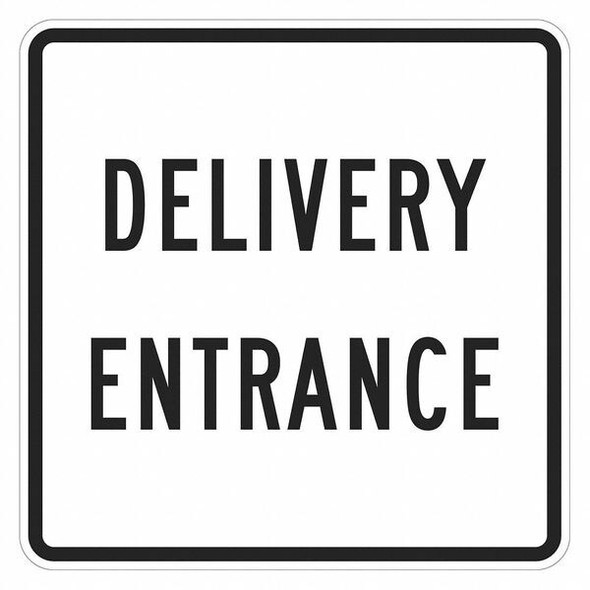 Lyle Delivery Entrance Sign,12" x 12" T1-1870-HI_12x12