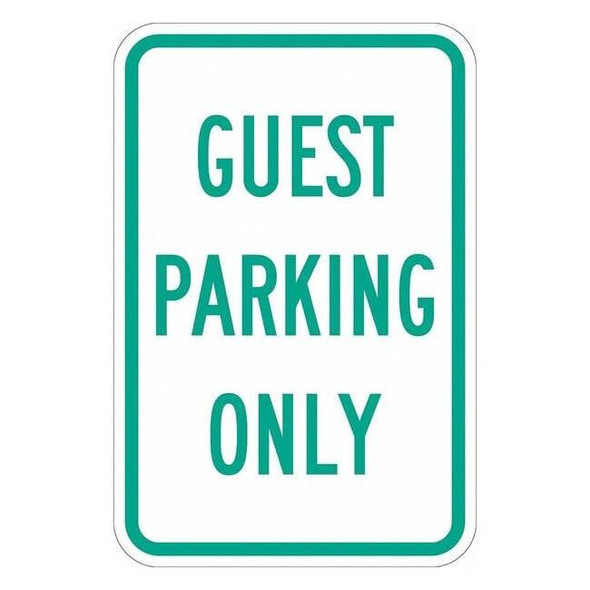 Lyle Guest Parking Sign,18" x 12, T1-1043-EG_12x18 T1-1043-EG_12x18