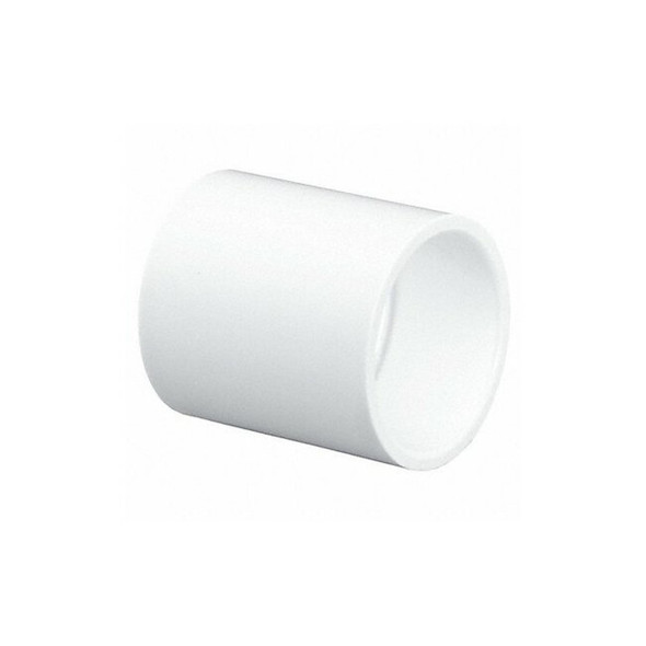 Manufacturer Varies Coupling, 3 in, Schedule 40,Socket,White 429030