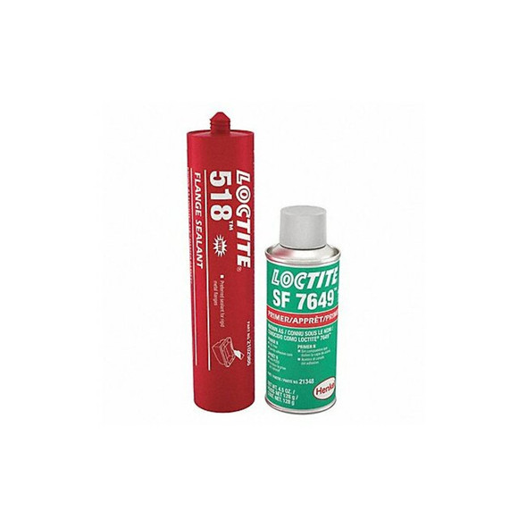 Anaerobic Gasket Sealant, 300 mL, Red, Temp Range -65 to 300 Degrees F