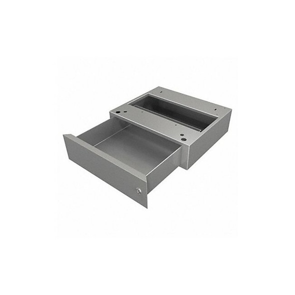 Mooreco Locking Desk Drawer,15 1/2 in W,Silver 34443
