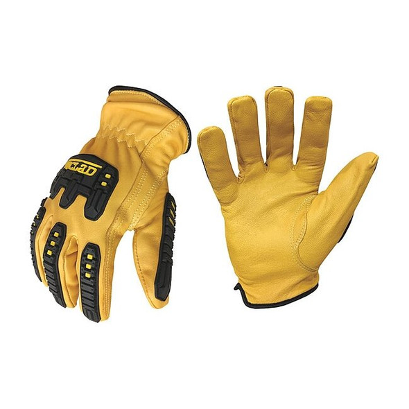 Cut-Resistant Impact Gloves, Cut Level A4 ,Uncoated ,M 1 PR