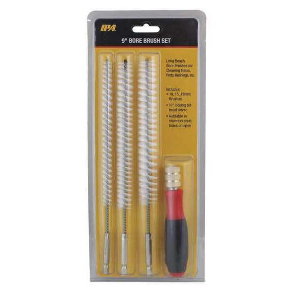 Innovative Products of America Bore Brush Set,Steel,4 pcs. 8085