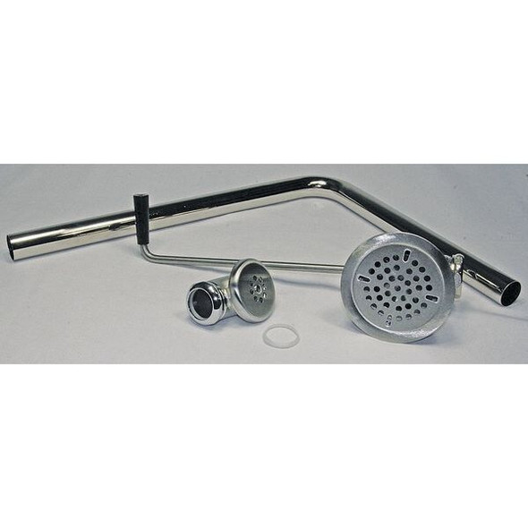 Encore Plumbing Twist Handle Waste Drain with Overflow D50-7215-IB