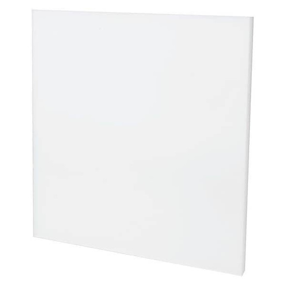 White Polypropylene Sheet Stock 48" L x 48" W x 0.094" Thick