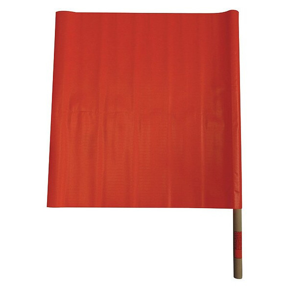 Manufacturer Varies Handheld Warning Flag,Hi-Vis Orange 8AE39 Manufacturer Varies Handheld Warning Flag,Hi-Vis Orange 8AE39