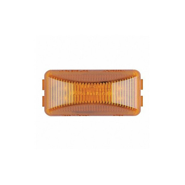 Maxxima Clearance Light, LED, Amber, Rect, 2-1/2 L 3LXG2