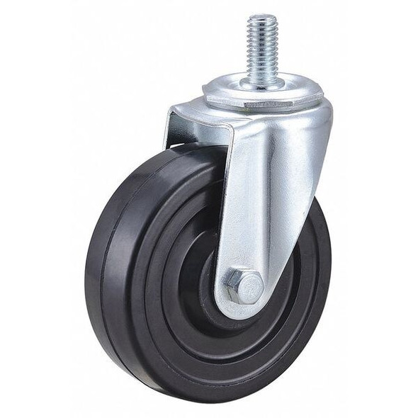 Manufacturer Varies Swivel Stem Caster,Rubber,4 in.,170 lb. 32J873